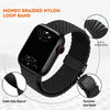 Moneo Gevlochten Nylon Loop Bandje