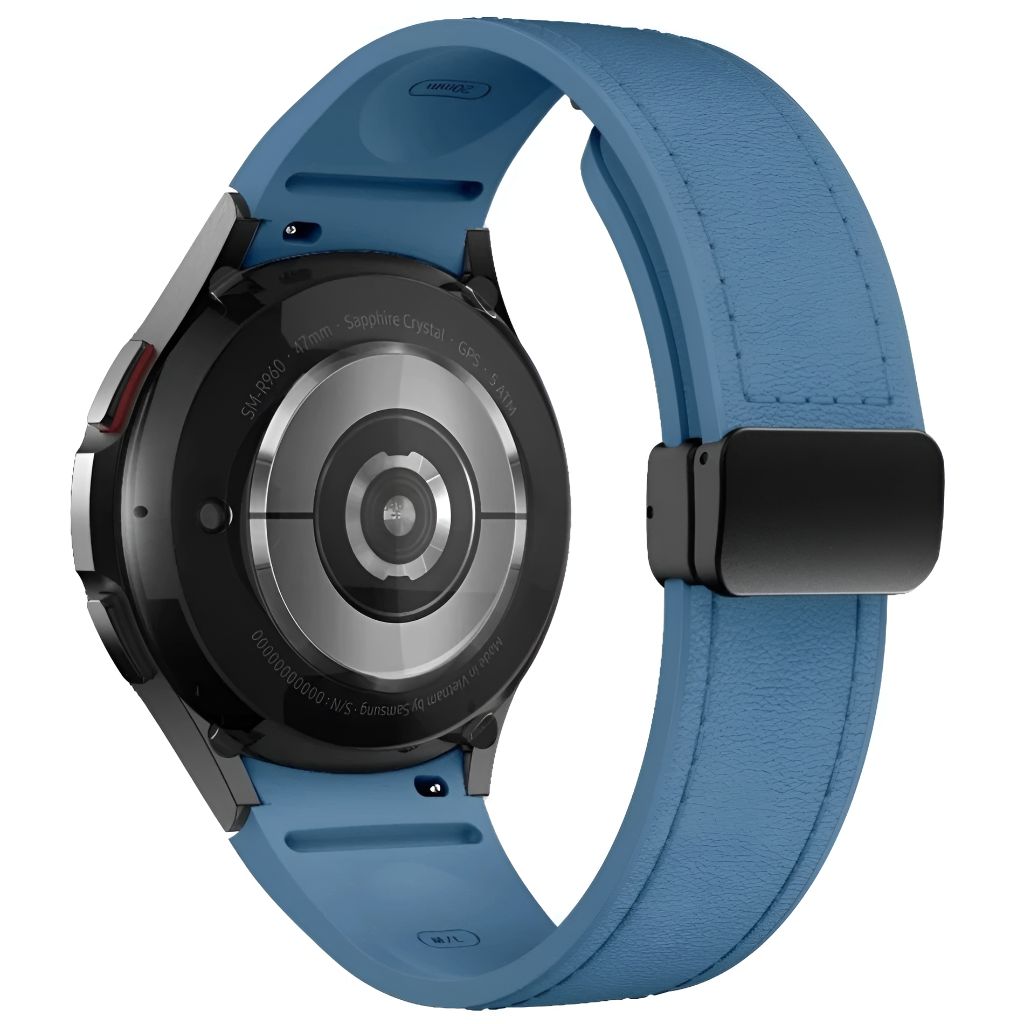 Plurimi Genuine Leather And Silicone Galaxy Band - Astra Straps