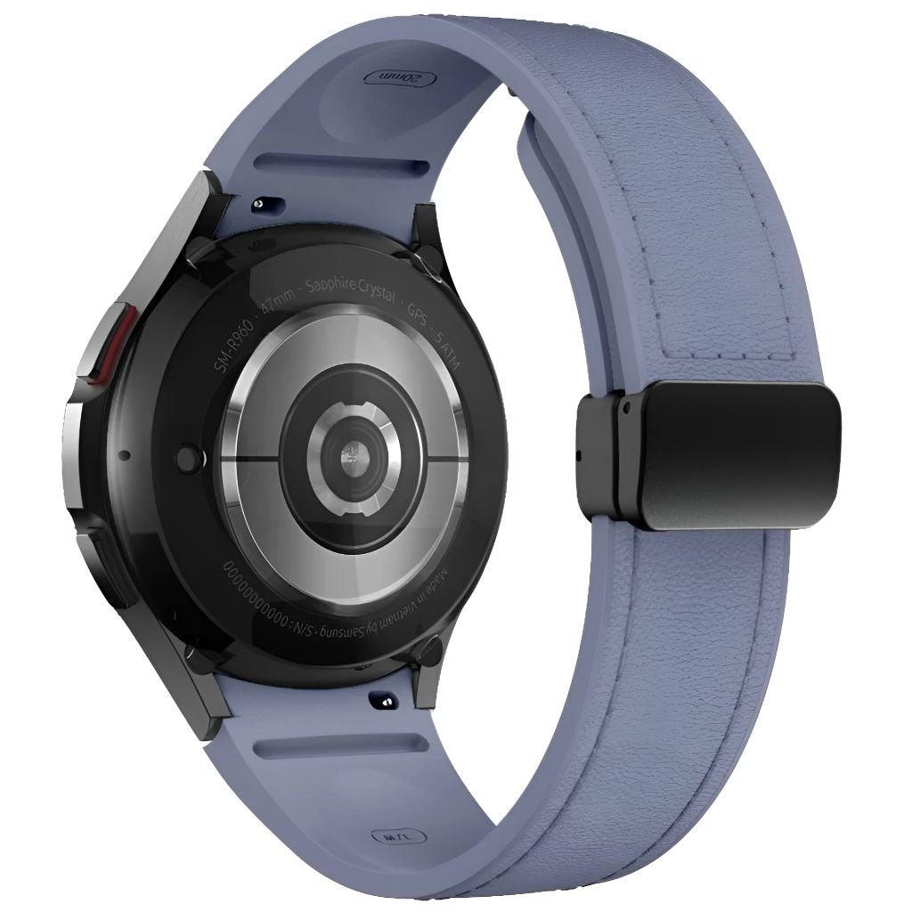 Plurimi Genuine Leather And Silicone Galaxy Band - Astra Straps