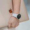Plurimi Echt Leren En Silicone Galaxy Bandje