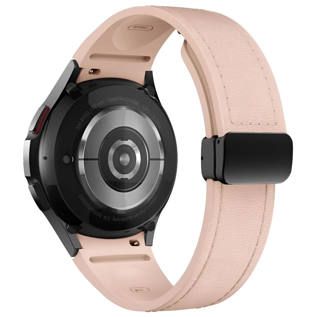 Plurimi Genuine Leather And Silicone Galaxy Band - Astra Straps