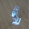 Polleo Diamanten Bedazzled Luxe Stalen Bandje